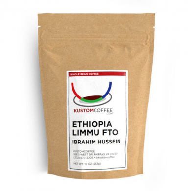 Ethiopia Limmu Ibrahim Hussein Fair Trade Organic